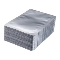 Emballage en aluminium alimentaire de qualité alimentaire, sachet en aluminium simple thermoscellable sous vide pour la cuisson, sachet en mylar pour le stockage des aliments, pochette de rétortage