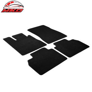 พรมปูพื้นสำหรับเบนซ์ W220 เอสคลาส 98-05 4 ชิ้นพรมกันลื่นด้านหน้าและด้านหลังสีดำกำมะหยี่ - Product Image 4