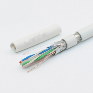 Vellygood Chất lượng cao CAT5e cáp <span class=keywords><strong>Ethernet</strong></span> 305 Meter LSZH UTP lá chắn mạng telcom Cáp 23AWG rắn đồng trần tuyệt vời - Product Image 3