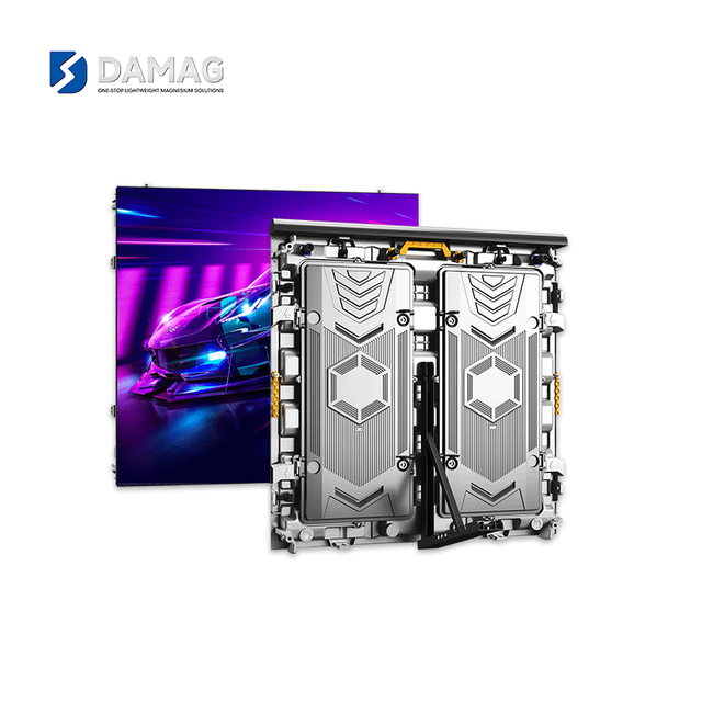 P2.5-P10 Outdoor 960x960mm LED Display Cabinet with 320x160 Module Magnesium Alloy 5000cd Brightness 3-Year Warranty