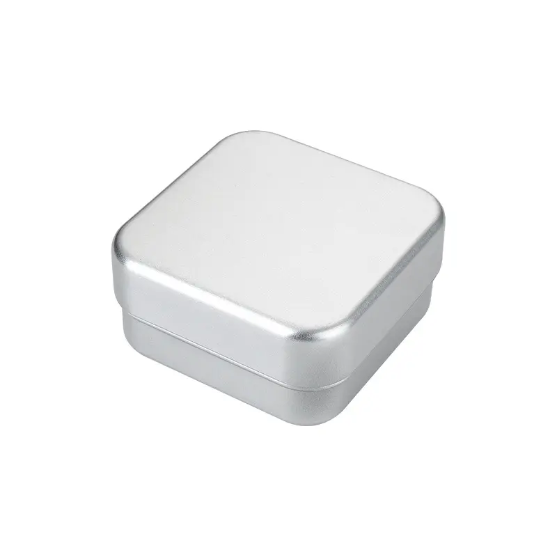 आरटीएस आयताकार उच्च गुणवत्ता वाला खाली चांदी साबुन धातु टिन कैन 3 मंजिल एल्यूमीनियम पैकेजिंग बॉक्स