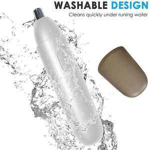 वायरलेस रिचार्जेबल वाटरप्रूफ नाक के बाल ट्रिमर - Product Image 4