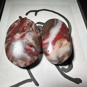 หินอาเกตลายเส้นเลือดขายส่งยอดนิยม [โบโฮ] คริสตัลเสริมโชคลาภ หินแกะสลักตกแต่ง หินดิบบด - Product Image 5