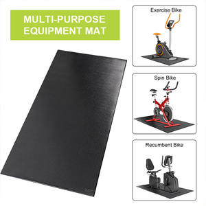 Umwelt freundliche PVC-Schaum-Innenausstattung Laufband Spin Bike Bike Mat Fahrrad trainer Boden matte - Product Image 6