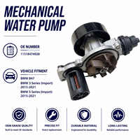 Bomba de Agua Mecánica BMW para Motor 3 5 B47 OE 11518474928, Reemplazo Directo del Componente del Sistema de Refrigeración del Motor