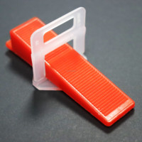 Clips de prix usine entretoises de carrelage Clips de système de nivellement niveleur outils en céramique carrelage pour carreaux de sol