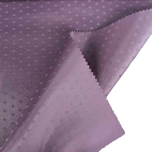 Tái chế Poly nhỏ kim cương Dobby vải cho hàng may mặc lót - Product Image 2