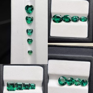 Columbian <strong>Emeralds</strong> Oval Cut Faceted Top Quality <strong>Beads</strong> Natural Loose Gemstone <strong>Emerald</strong> Heat Green Support Color Play or Fire - Product Image 6