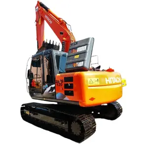 Cũ Hitachi zx120 sử dụng máy xúc bánh xích zx120 12 tấn Nhật bản ban đầu được sử dụng Hitachi máy xúc bánh xích máy xúc