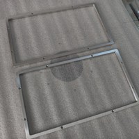 Pièces de support de montage de panneau en aluminium anodisé usinées sur mesure par CNC, toutes couleurs, fraisage, perçage, usine de précision OEM ODM