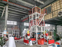 Machine de soufflage de film LDPE à co-extrusion automatique à grande vitesse ABC 3 couches 3SJ-G1500