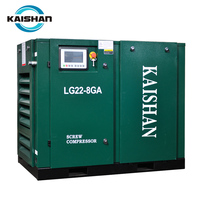 Kaishan 7.5-355kw lubrifié à l'huile 116psi 36cfm LG compresseur d'air à vis