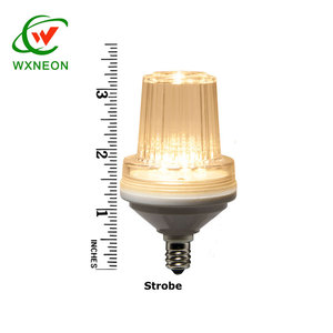 110V 220V 4 Wát C9 E17 Festoon bóng đèn 18 cái <span class=keywords><strong>LED</strong></span> SMD Strobe Twinkle ánh sáng bóng đèn - Product Image 4