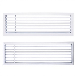 Diffuseur d'air linéaire carré pour CVC (Chauffage, <span class=keywords><strong>Ventilation</strong></span>, Climatisation) en <span class=keywords><strong>PVC</strong></span>, <span class=keywords><strong>grille</strong></span> <span class=keywords><strong>de</strong></span> retour pour la <span class=keywords><strong>ventilation</strong></span> - Product Image 3
