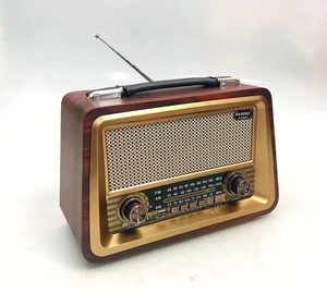 Radio portátil de <span class=keywords><strong>3</strong></span> bandas, Radio de madera AM <span class=keywords><strong>FM</strong></span> SW 2066BT - Product Image 3