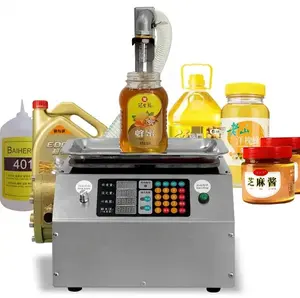 CSY-L15 Cream Cooking Oil Sesame Paste Soy Sauce Honey Filling Machine Automatic Weighing Filling Machine