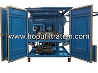 Mobil FR3 Bitkisel Transformatör Yağı Filtrasyon Sistemi HOPU Yerinde Filtrasyon Makinesi (Bitkisel Bazlı Transformatör Yağı için)
