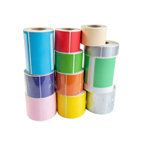 Etiqueta Autoadhesiva de Alta Calidad de Fábrica China, Rollo de Papel de Etiqueta Térmica para Productos
