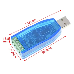 Módulo de Comunicación USB a RS485 de Grado Industrial, Conversor de Línea de Puerto Serie Bidireccional Half Duplex U485 - Product Image 3