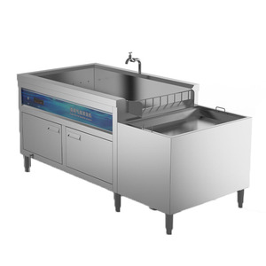 Lave-vaisselle à bulles commercial pour hôtels, cantines et piscines à bulles, avec système de filtration par trempage et recyclage de l'eau - Product Image 5