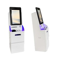Kiosque interactif de paiement en libre-service d'impression de numérisation de documents d'ordinateur de 32 pouces pour le centre de service/banque/médical