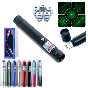 Hoạt động ngoài trời con trỏ laser màu xanh lá cây với hệ thống chiếu 5 trong 1 | Chùm tia tầm xa 532nm cho vui chơi ngoài trời - Product Image 1