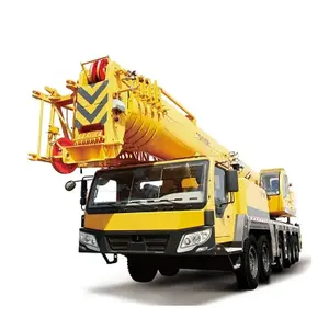 Chinese popular brand QY100K7C pickup truck cranes delivered globally 100Ton Mobile lifting machinery sold quickly