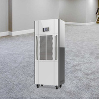 GREENFLY JJPRO 2026 Dehumidifier Besar 6.8KG/H Layar LED Penggunaan Komersial & Rumah Tangga Mudah Dipindahkan R410A untuk Luar Ruangan & Garasi Laris Manis