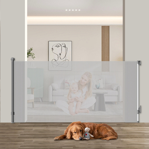 Altamente recomendado y superventas en Ali Malla de puerta de bebé extensible de aluminio con malla transpirable para uso doméstico - Product Image 1