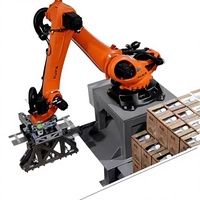 Palettiseur robotisé industriel KUKA KR-120 |   Robot de palettisation haute vitesse pour sacs/cartons/boîtes de 15 kg, 25 kg, 50 kg, 60 kg