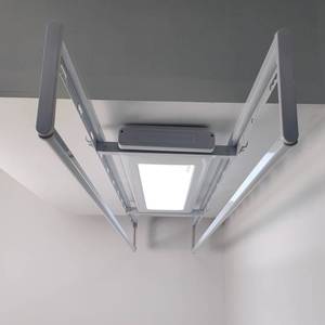 ราวตากผ้าอัจฉริยะอเนกประสงค์พร้อมไฟ LED และรีโมทคอนโทรลไฟฟ้า - Product Image 1