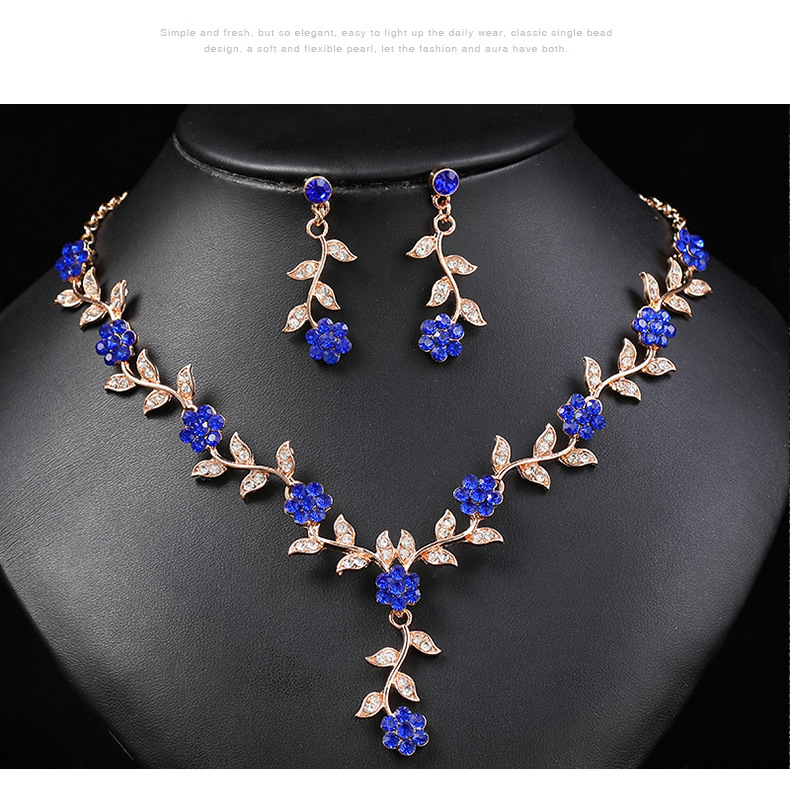 Amazing jewelry様 ZC092 Fashion Jewelry Set - Elegant Rhinestone Earrings