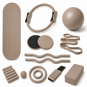 Kit de Pilates 5 pièces, édition coffret cadeau de luxe, cadeau haut de gamme, étui rigide à fermeture magnétique, plateau en velours moulé, carte de vœux - Product Image 2