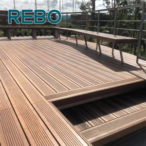 Planches de terrasse en bambou d'ingénierie modernes, imperméables, à installation par clic, à prix compétitif, pour une utilisation en <span class=keywords><strong>extérieur</strong></span> - Product Image 5