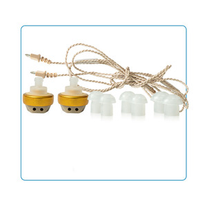 เครื่องรับสัญญาณพกพา หูฟัง 2 ขา สีม่วง ขนาด L สำหรับเครื่องช่วยฟัง/เครื่องช่วยฟังพกพา - Product Image 4