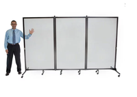 Partition murale de bureau en aluminium, séparateur de pièce en plexiglas et acrylique, écran de protection en verre personnalisé
