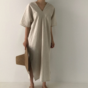 Personalizado Fruncido Frente Sexy Caliente, Negro <span class=keywords><strong>Vestidos</strong></span> Mujeres Manga Larga Botón Casual Elegante Vestido Maxi Vestido - Product Image 1