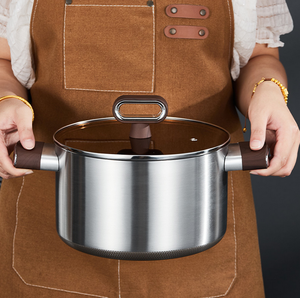 Üç Katmanlı Çorba Tenceresi 316 Paslanmaz Çelik Derin Kalınlaştırılmış Çorba Tenceresi Büyük Kapasiteli Buharda Pişirme Tenceresi Çorba Pişirme Gereçleri - Product Image 1