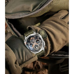 Reloj Deportivo Táctico HKSF V95 para Exteriores, Resistente al Agua IP68, Batería de 800 mAh, Linterna Táctica, Llamadas por Bluetooth, Monitoreo de Salud - Product Image 6