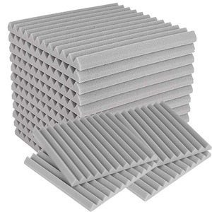 Alta Densidade 25kg Onda De Espuma Nova Chegada Melhor Som Absorvendo Teto Acústico Gravação Estúdio Cunha Ruído Moderno - Product Image 4