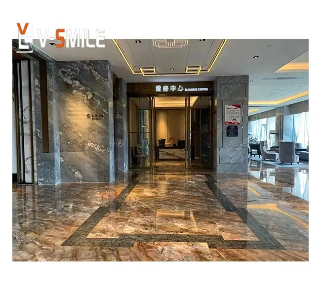 Natural Stone Polished Venice Red Marble Slabs for Interior Wall and floor Decoration Venice Red floor tile