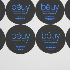 Services d'emballage et d'étiquetage personnalisés or rose estampage d'étiquettes autocollantes de logo en vinyle brillant pour emballage de brosse à dents - Product Image 5