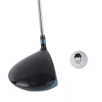 Vente en gros de driver de golf unisexe droitier Juer, neuf, 9/10.5, bois professionnel forgé, manche en acier inoxydable usiné CNC, caoutchouc