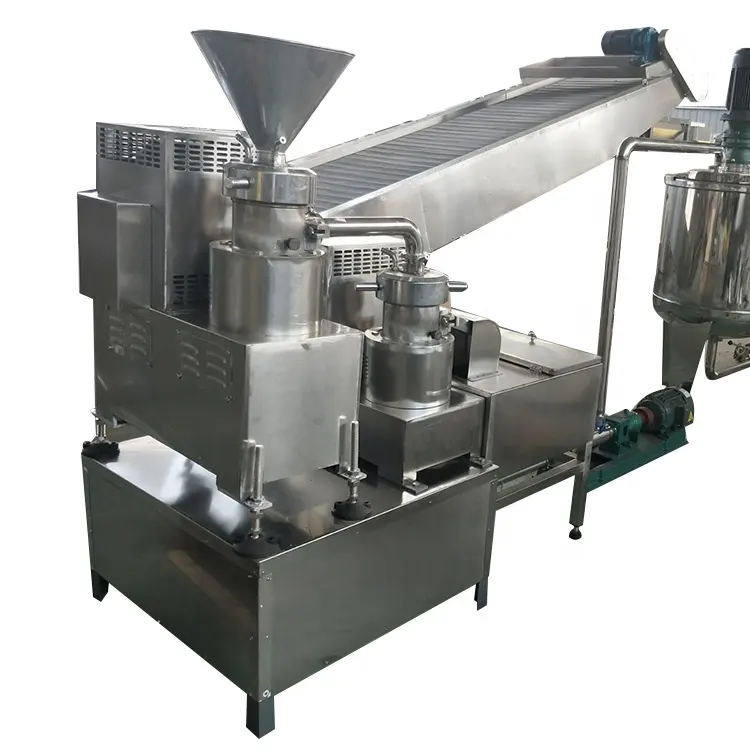 Лидер продаж, качественная Автоматическая Машина Для Производства арахисового масла, производственное оборудование
