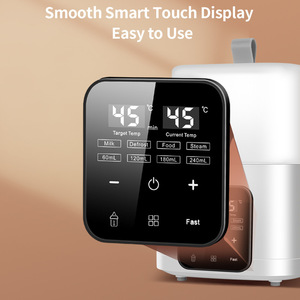 Aquecedor e Esterilizador de Mamadeiras 2 em 1, Potência de 200W, Aquecimento Rápido para Leite em Pó, Uso Doméstico - Product Image 4