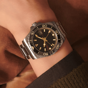 Reloj de Buceo Automático para Hombre, Brazalete de Acero Inoxidable, Bisel Giratorio, Cristal de Zafiro, Reloj de Pulsera Longinesing - Product Image 2