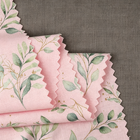 Tissu Écologique en Lin (55%) et Coton (45%) Léger et Résistant pour Serviettes et Housses de Coussin - Vente Flash