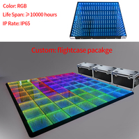 Luz de matriz LED inalámbrica magnética RGBWA RGBW, pista de baile interactiva para fiesta de boda, luces de haz Blanco cálido, Control DMX512 IP65