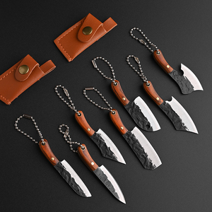 Coltello da campeggio Mini Dogleg da campeggio personalizzabile OEM con manico in legno e lama in acciaio per la cucina o la consegna del disimballaggio - Product Image 3