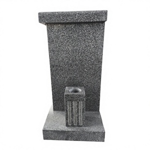 Columbario Familiar de Granito - Diseño Americano Tradicional, 1 Año de Garantía, Lápida para Cementerio Exterior - Product Image 5